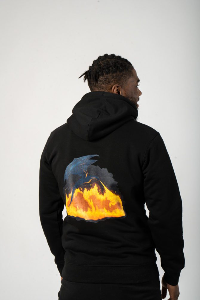 Burning City – Hoodie unisexe